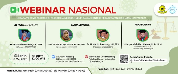 Informasi Webinar Nasional 